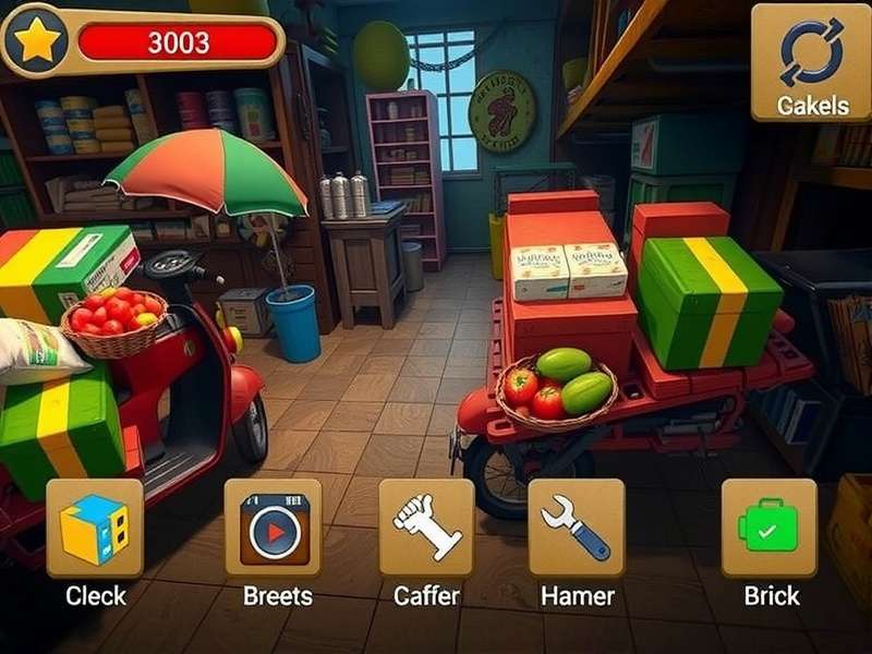 Mumbai Mart Magnate Game Interface